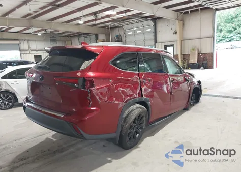 2022 Toyota Highlander Xle from USA, damaged, VIN 5TDGZRAH8NS538978